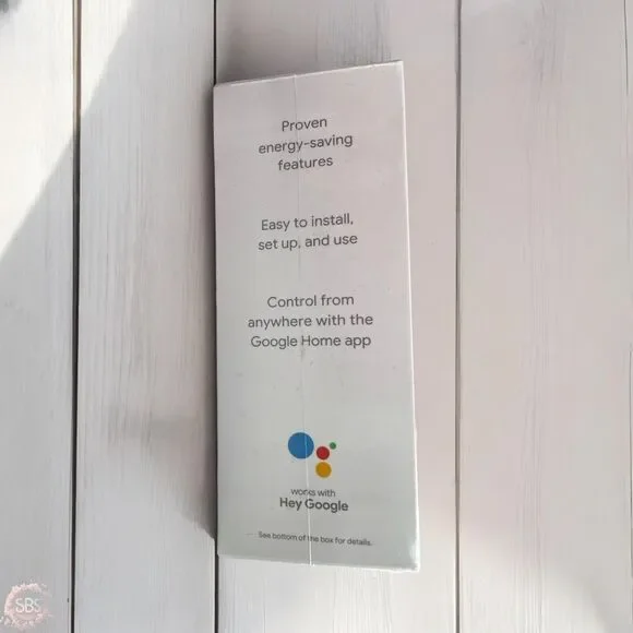 Google Nest G4CVZ Programmable Wi-Fi Thermostat Color Charcoal NEW Sealed - Picture 4 of 5